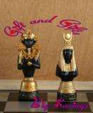 EGYPTIAN CHESS SET BOARD GAME PHARAOH CLASSIC STUNNING  