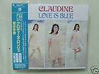 CLAUDINE LONGET Love Is Blue CD JAPAN IMPORTS RARE OBI