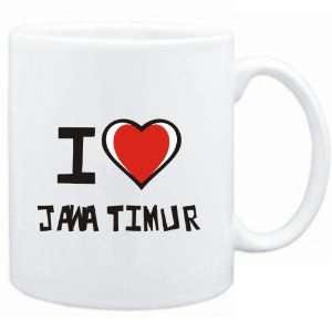  Mug White I love Jawa Timur  Cities: Sports & Outdoors