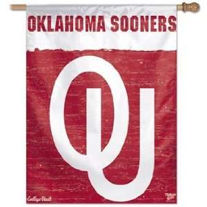  Oklahoma Sooners Banner Throwback College Flag
