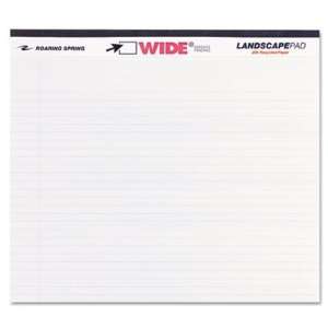  Roaring Spring 74500 Landscape Format Writing Pad, College 