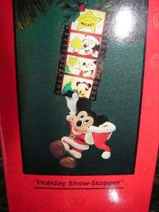 Disney ENESCO Mickey Mouse HOLIDAY SHOWSTOPPER Ornament  