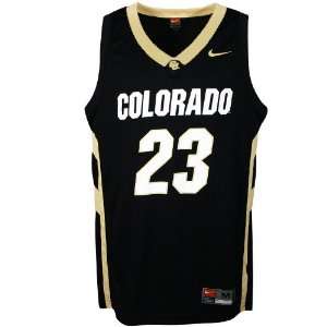  Nike Colorado Buffaloes #23 Black Replica Basketball 