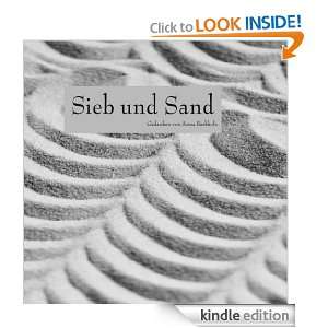 Sieb und Sand (German Edition) Anna Barkholz  Kindle 