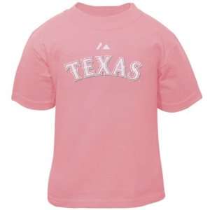 : Texas Rangers Tee : Majestic Texas Rangers Infant Team Logo T Shirt 