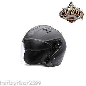 Harley Davidson® 3/4 Helmet with Retractable Sun Shield 98225 11VM 