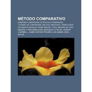  Método comparativo Anatomía comparada, Mitología 