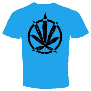 Marijuana Weed Cannabis High T shirt coffee shop cool  