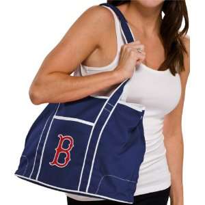  Boston Red Sox Bradley Canvas Tote Bag By Concept One 