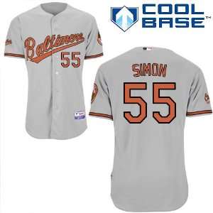  Alfredo Simon Baltimore Orioles Authentic Road Cool Base 