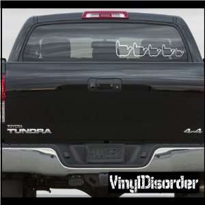Family Decal Set Hand Shocka Stick People Car or Wall Vinyl Decal 