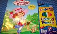 NEW STRAWBERRY SHORTCAKE HOW TO DRAW & COLORED PENCILS  
