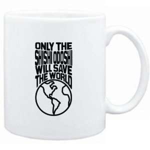  Mug White  Only the Shishi Odoshi will save the world 