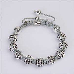 Beautiful fashion Shamballa crystal bead bracelet SH434  