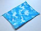   Doll Accessory Home Decor Fuzzy Blanket or Area Rug Blue Camouflage