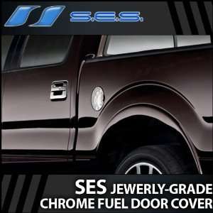  2009 2012 Ford F150 Chrome Fuel Door Cover: Automotive