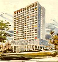 CUBAN CASINO CHIP OF CAPRI HOTEL OF $1 PESOS. HAVANA. CUBA. 1957 59 