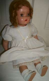 Unmarked Horsman Composition Baby Doll Circa 1930 40 Excellent 
