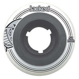  Jacked   Skateboard Wheels (52mm)   Black Core, Set of 4 