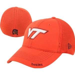  Virginia Tech Hokies 39THIRTY Orange Neo Stretch Fit Hat 