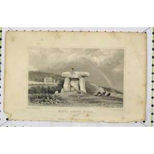 1828 View Kitts Cotty House Aylesford Kent Lacey Print  