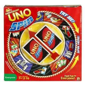  40th Anniversary Uno Spin Toys & Games