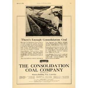  1925 Ad Consolidation Coal Clean Mines Munson Building 