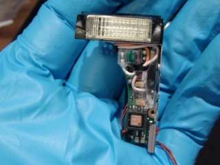 CANON SD700 PARTS FLASH UNIT WITH REPAIR DIRECTIONS  