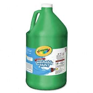    Washable Paint, Green, 1 gal   Sold As 1 Each   Creamy consistency 