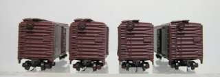   HO Customized Cooper & Oshtemo (4) Southern Pacific 40 Steel Box Cars