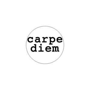  CARPE DIEM ~ Seize the Day PINBACK BUTTON 1.25 Pin 
