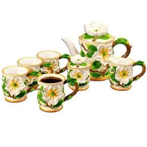 Magnolia 9 Piece Coffee Tea Set