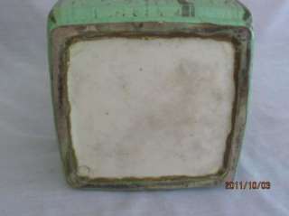 Cowan Pottery Square Vase or Planter Mark #8  