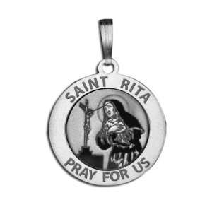 Saint Rita Medal Baseball Medal