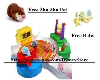ZHU ZHU Pets Babies BABY PATTY CAKE PRE SCHOOL Play Set  