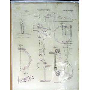 Encyclopaedia C1779 Water Works Diagrams Drawings