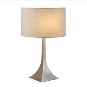  Adesso   6364   Luxor Tall Table Lamp in Steel: Home 