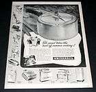 1947 OLD MAGAZINE PRINT AD, UNIVERSAL MINUTE SAVOR PRESS COOKER