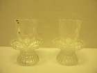 new partylite quilted crystal pair candle stick holder one day
