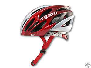 Giro Saros Helmet Bicycle Helmet Red / White SM New  