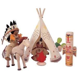  Plan Toys Native American Set: Toys & Games