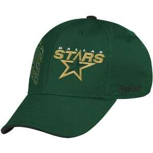  Dallas Stars Hats  Reebok Dallas Stars Structured Flex Hat   Green 
