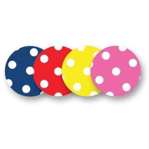  kate spade polka dot coasters   Set of 8: Office Products