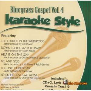  Daywind Karaoke Style CDG #3204   Bluegrass Gospel Vol. 4 