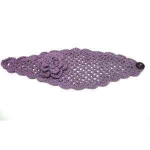  Handmade Knit Headwrap Knit Headband (purple) Everything 