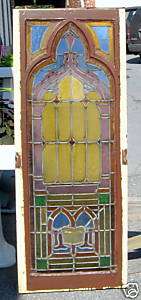 Stained Glass Window Salvage Architectural E022  