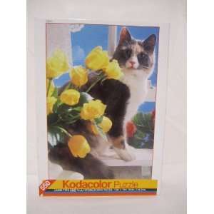  RoseArt Kodacolor  Calico Cat  Jigsaw Puzzle   550 