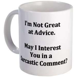  Sarcastic Comment Funny Mug by 