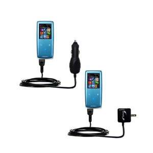  Car and Wall Charger Essential Kit for the Samsung YP S3 
