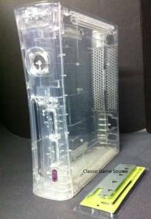 Transparent CLEAR Case for XBOX 360 System W/Tools HDMI  